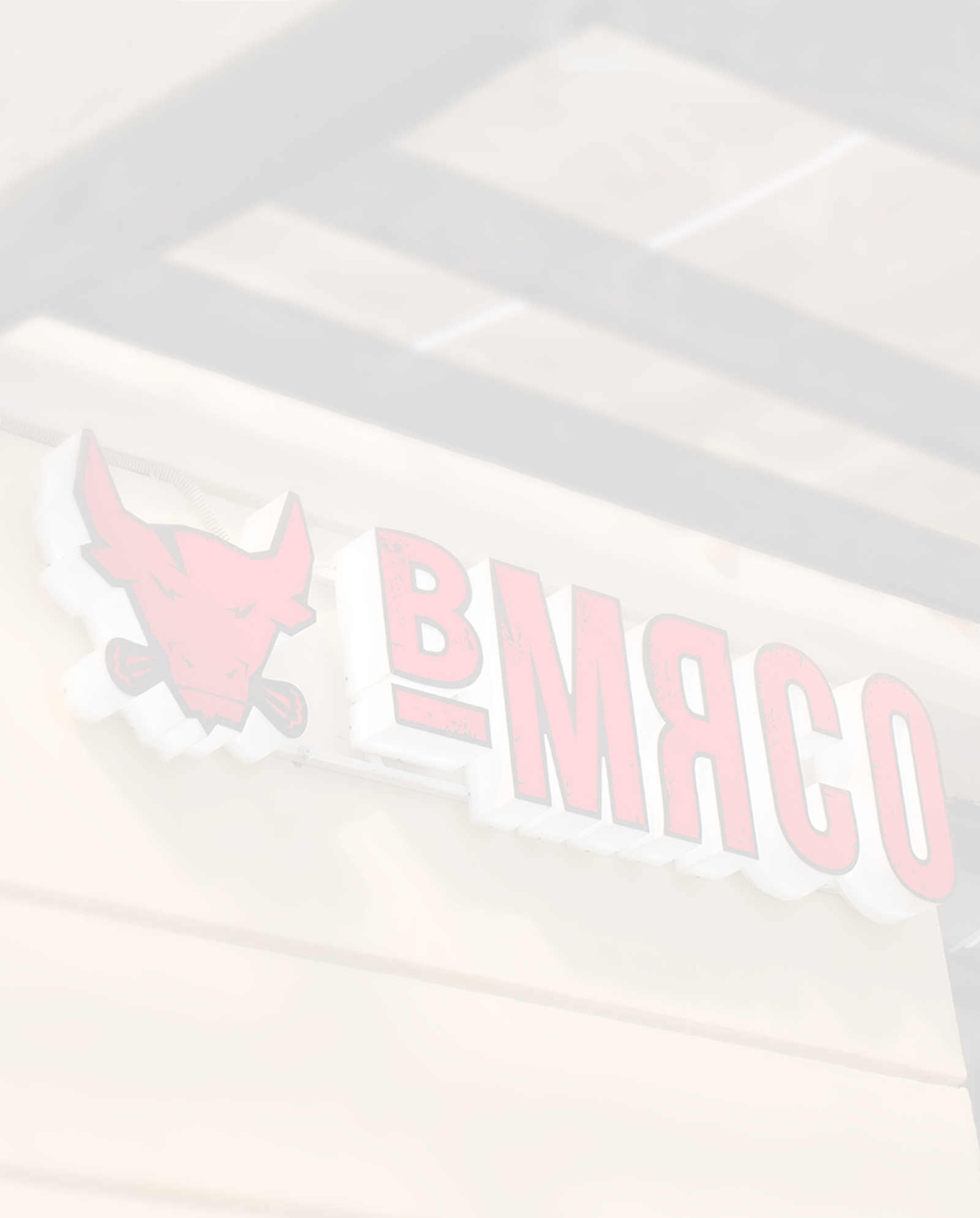 Заказать объемные буквы с лицевой подсветкой в Санкт-Петербурге и Ленинградской области