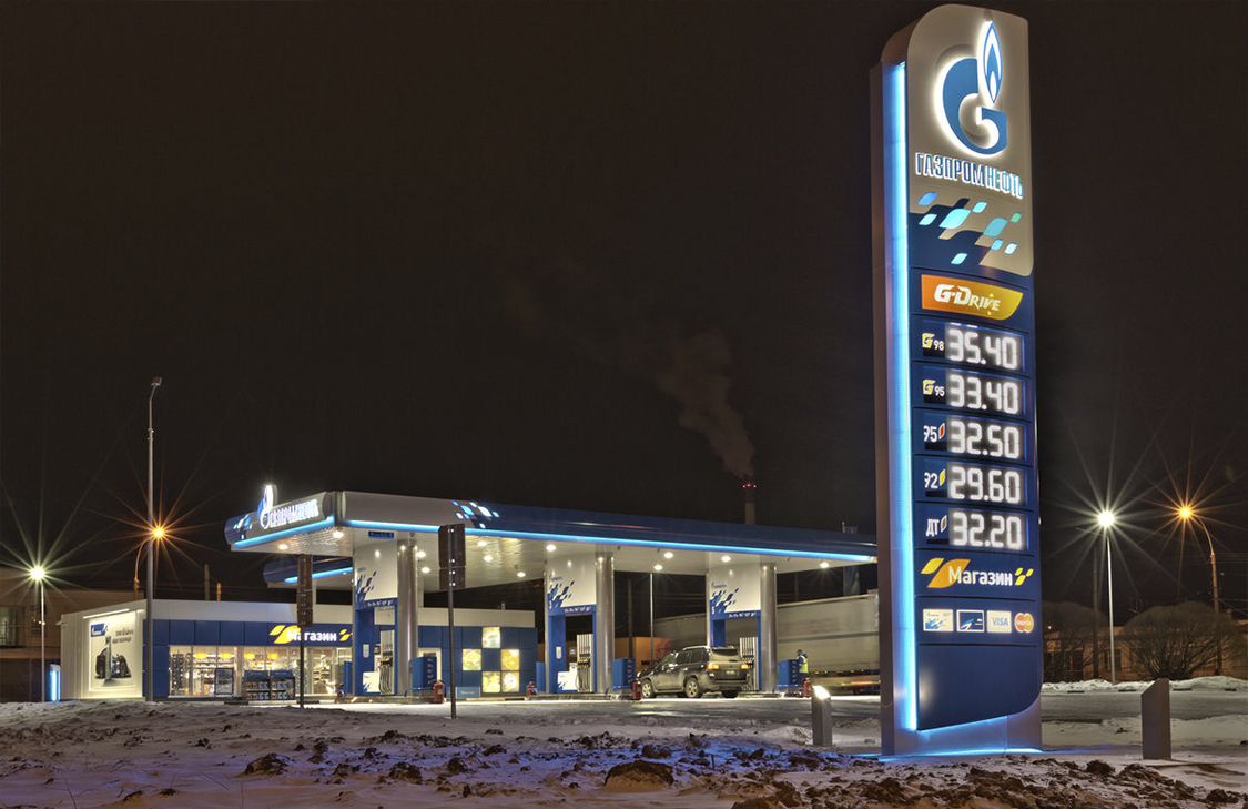 Световые пилоны-стелы